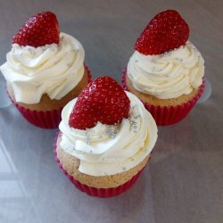 Vanilkový cupcake